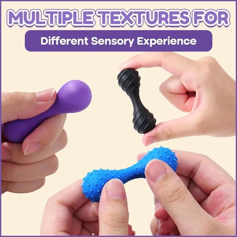 New Fidget Toys Adults Sensory Silicone Toys Fingertip Rotating Decompression Toy Finger Limit EDC Anti Stress Autism ADHD Toy