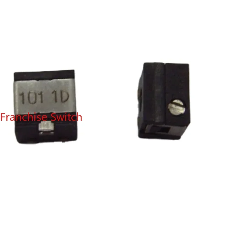 10PCS Precision Adjustable Chip Multiturn Potentiometer Diameter 4.9*3.7*5.1mm100ohm