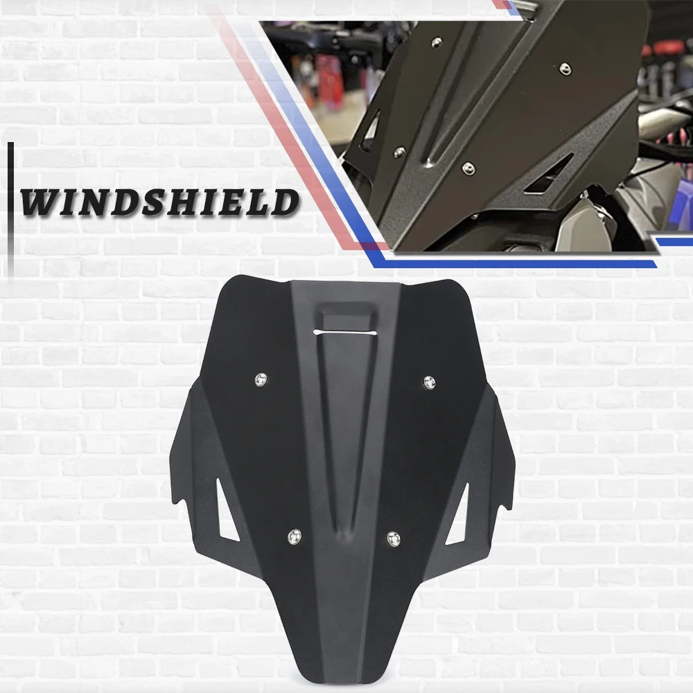 

FOR YAMAHA MT-07 2021-2022-2023-2024 Accessories Windscreen Fairing Aluminum Sport Screen Windshield Deflector Motorcycles