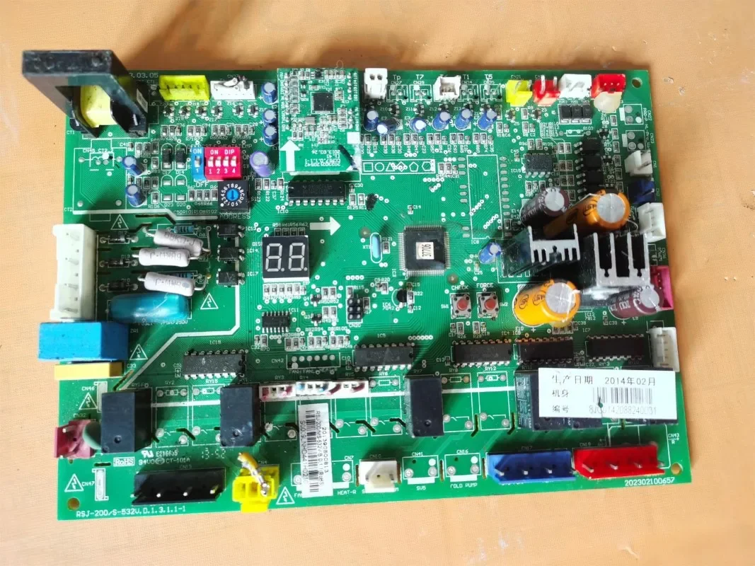 for Central air conditioning motherboard 202302100657 computer version RSJ-200/S-532V. D1.3.1.1