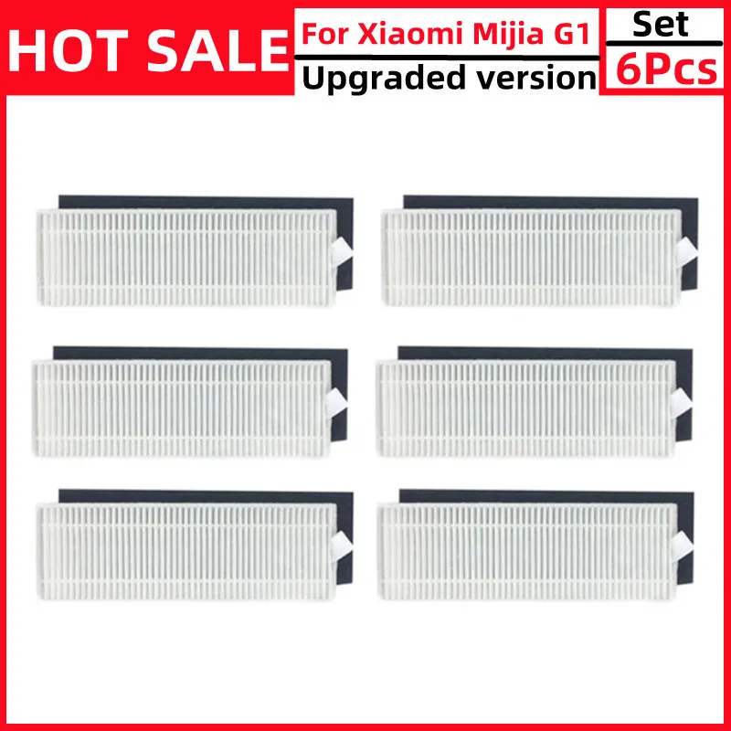 For XIAOMI MIJIA G1 MJSTG1 Mi Robot Vacuum-Mop Essential Robot Vacuum Cleaner Accessories Hepa Filter + Sponge Filter Parts