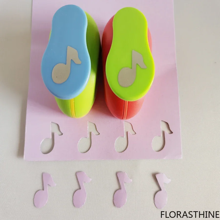 2-2.5CM musical note Shape EVA foam craft punch paper cutter Greeting Scrapbook Card Handmade Puncher Furador 1 Inch