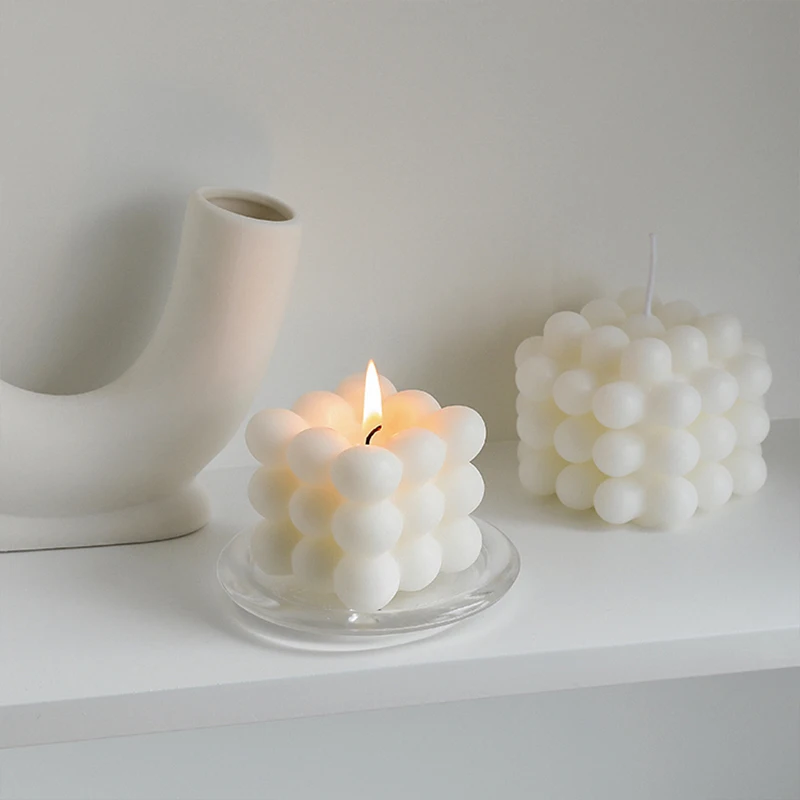 Velas aromáticas románticas de larga duración Livetai, decoración con velas perfumadas en frascos de cerámica, velas aromáticas en frascos con tapa, venta al por mayor.