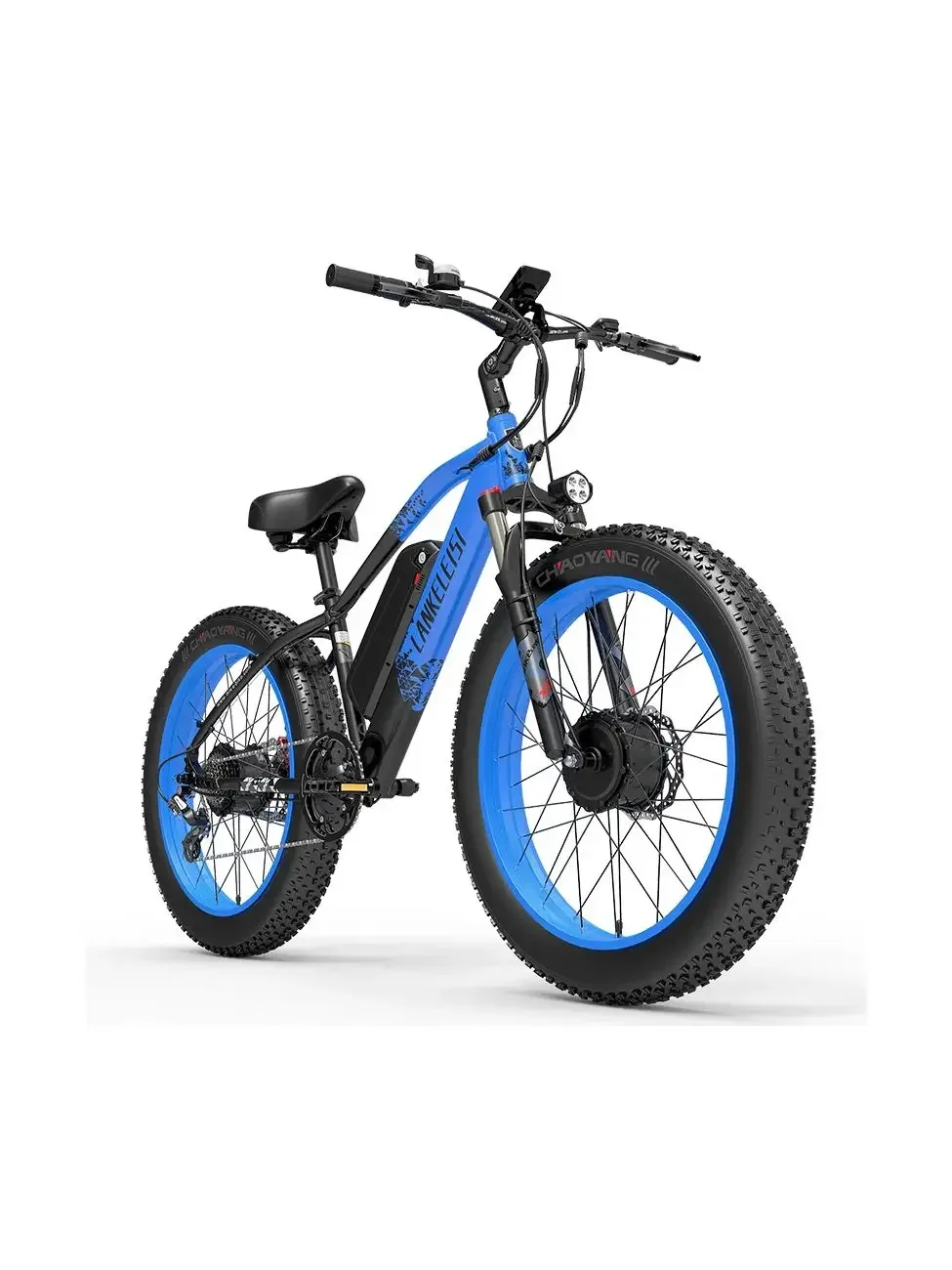 AliExpress LANKELEISI MG740 PLUS Adult E-Bike 1000W Motor 48V 20Ah City Electric Bike 26 inch Wide Tire LCD Instrument Electric Bicycle