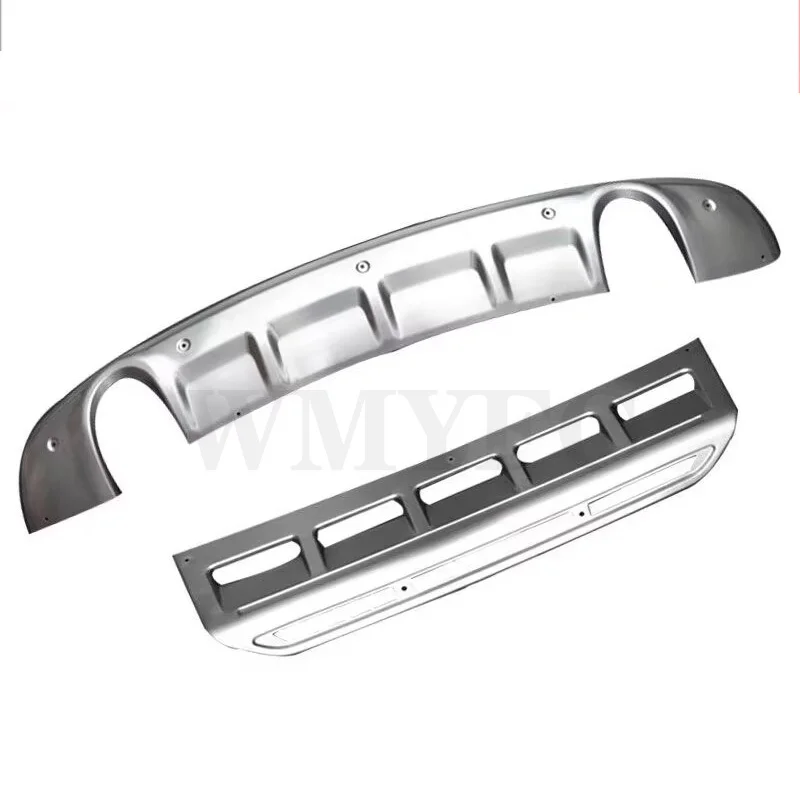 

Stainless steel Car Front and Rear Bumper Protector Guard Plate For Audi Q5 2013 2014 2015 2016