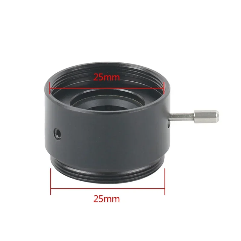 CS To C Mount 1-12mm Aperture Adjustable Diaphragm 25mm Thread Mounting Iris For Coaxial Optical Lens