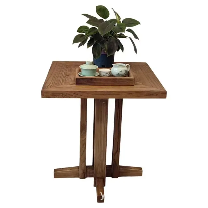 طاولة قهوة مستديرة من البرونز المصقول من الفولاذ المقاوم للصدأ الحديث، مجموعة أثاث غرفة المعيشة الخشبية، مناسبة لغرفة النوم المنزلية أو المدرسة