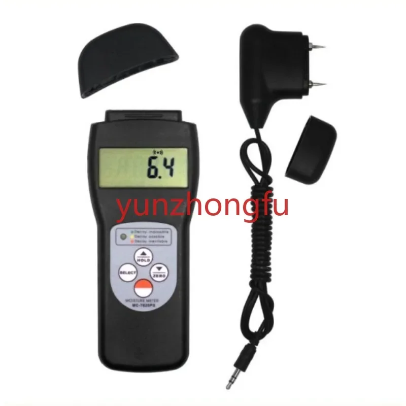 Pin Pinless Moisture Meter  Tester Humidity Detector MC-7825PS