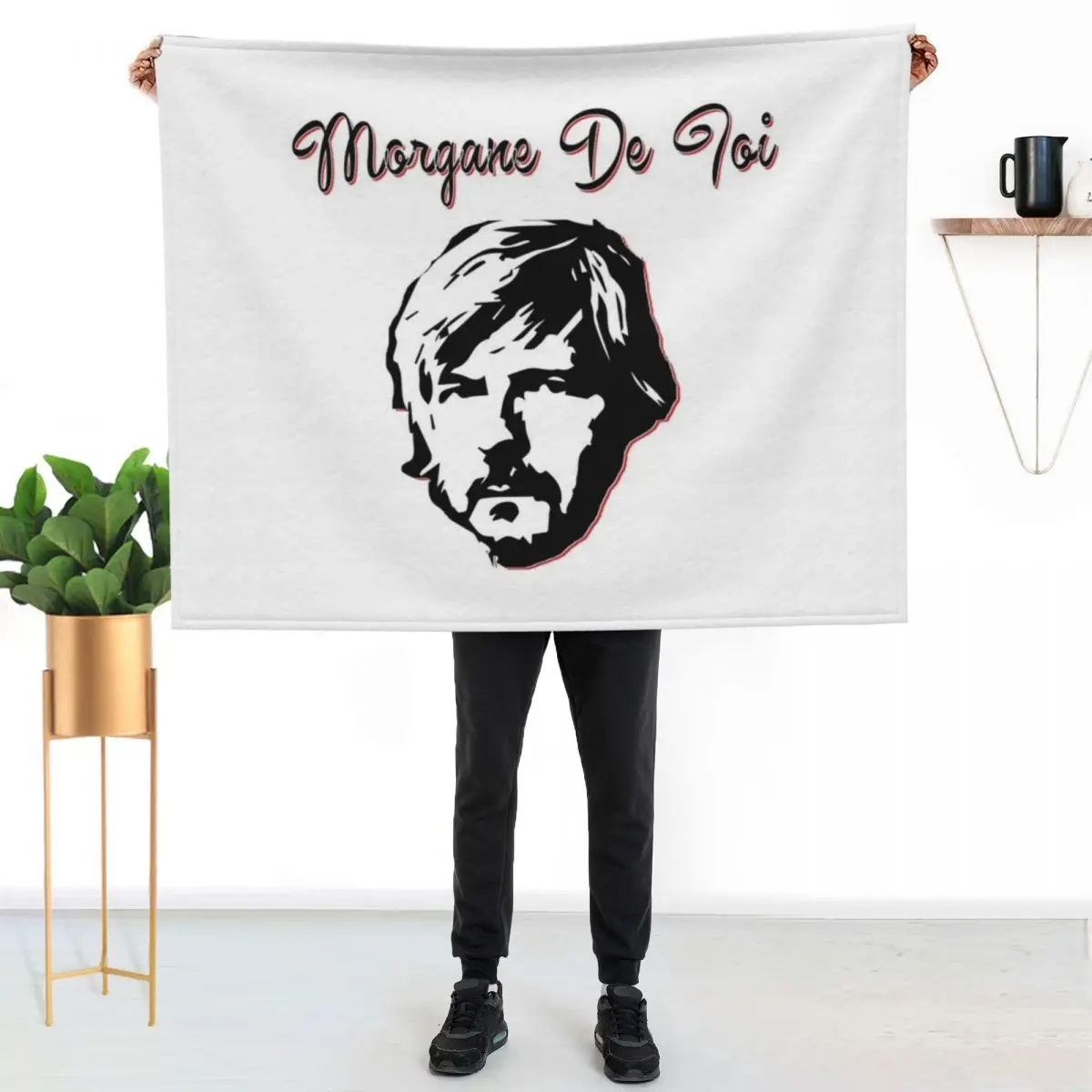Renaud - Morgane of you Throw Blanket Luxury St Camping Furrys anime Cute Plaid Retros Blankets