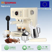 Empstorm 04E Portable Coffee Machine 20 Bar Semi-Automatic Espresso Machine Home Office Coffee Machines with Visible Water Tank