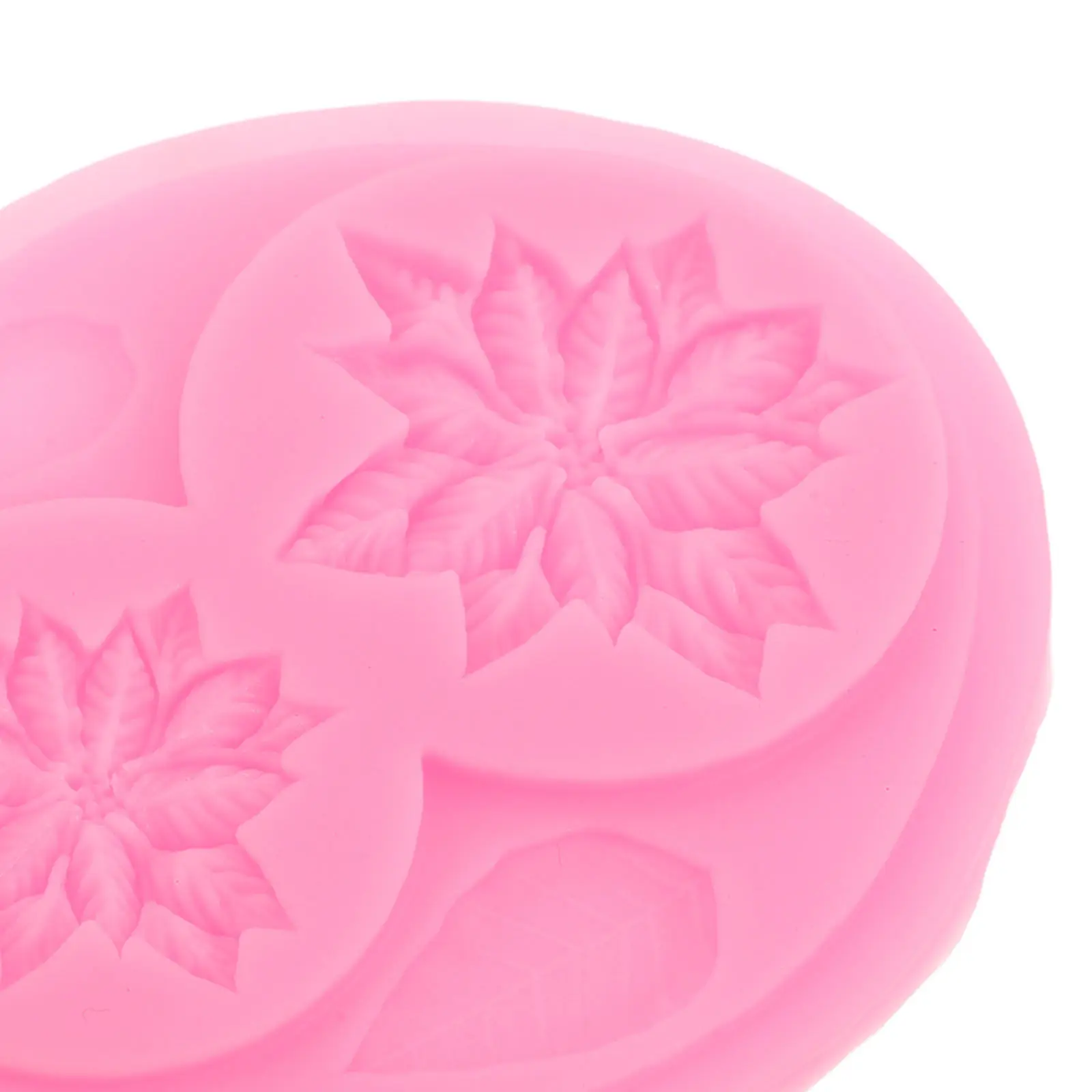 2Pcs Floral Silicone Molds for Cake Decorating Chocolate Fondant Dessert Molding Baking Freezing Resin Soap Making view 5