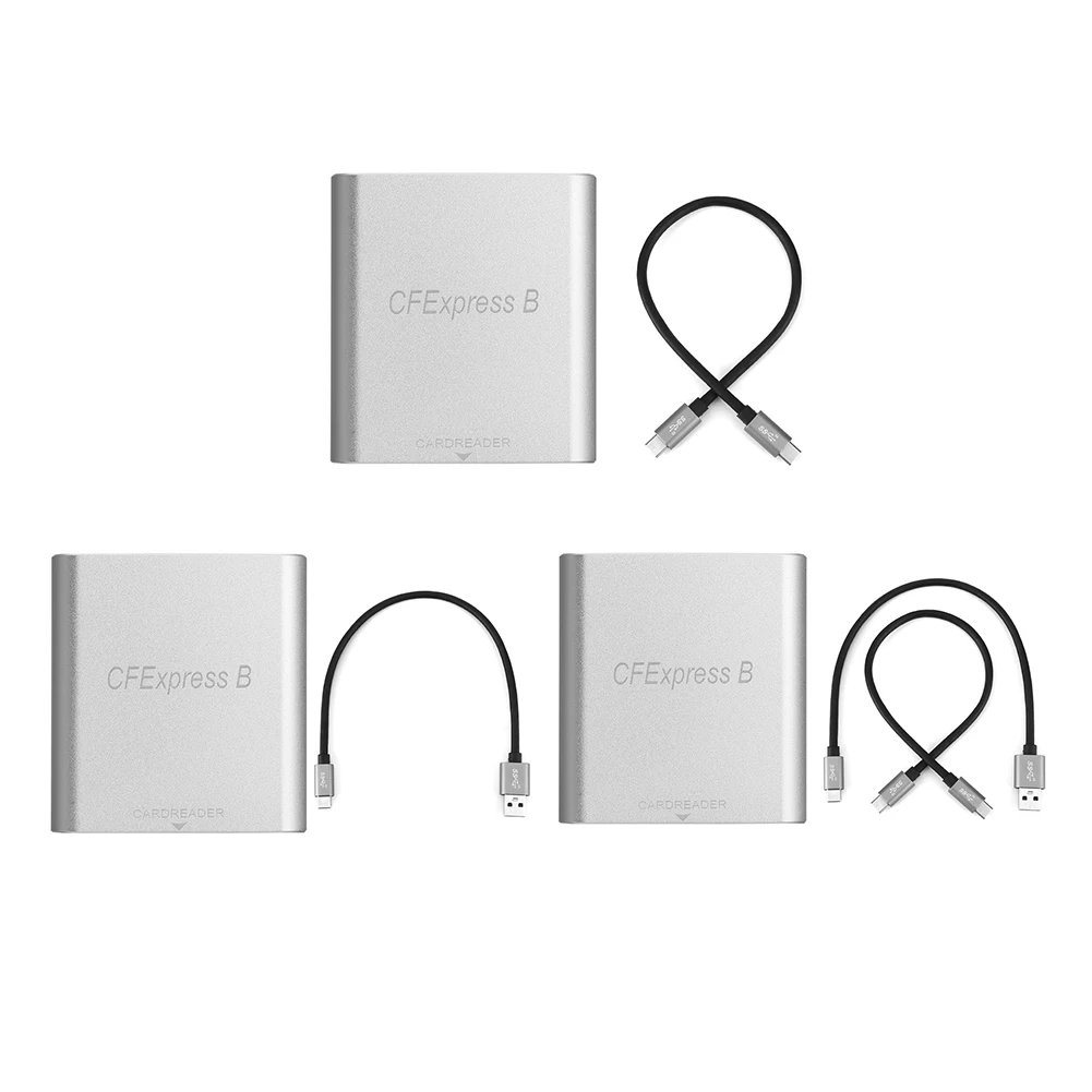 

Portable CFexpress Card Reader USB 3.1 Gen 2 Card Data Reader Drive-Free for Laptop Computer Phone for MacBook iPad Chromebook