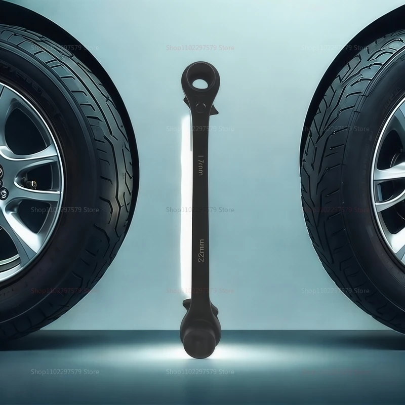 多機能ダブルヘッドレンチ双方向ラチェットレンチヘビーデューティ錆びないワークショップ機器家庭用機械ツール