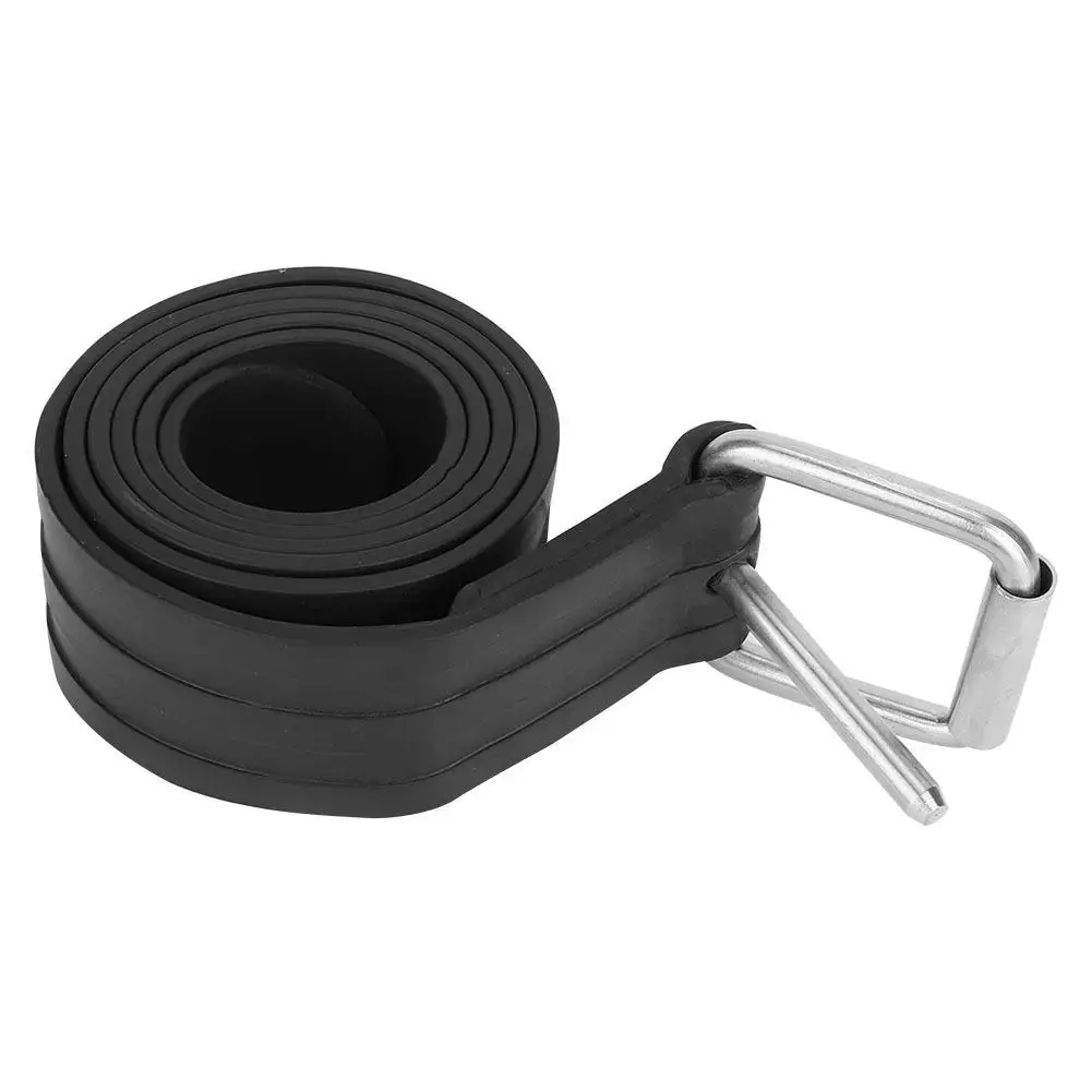 Adjustable Rubber Diving Weight  1.8m with Buckle for freediving & Tech Dive - WB-932