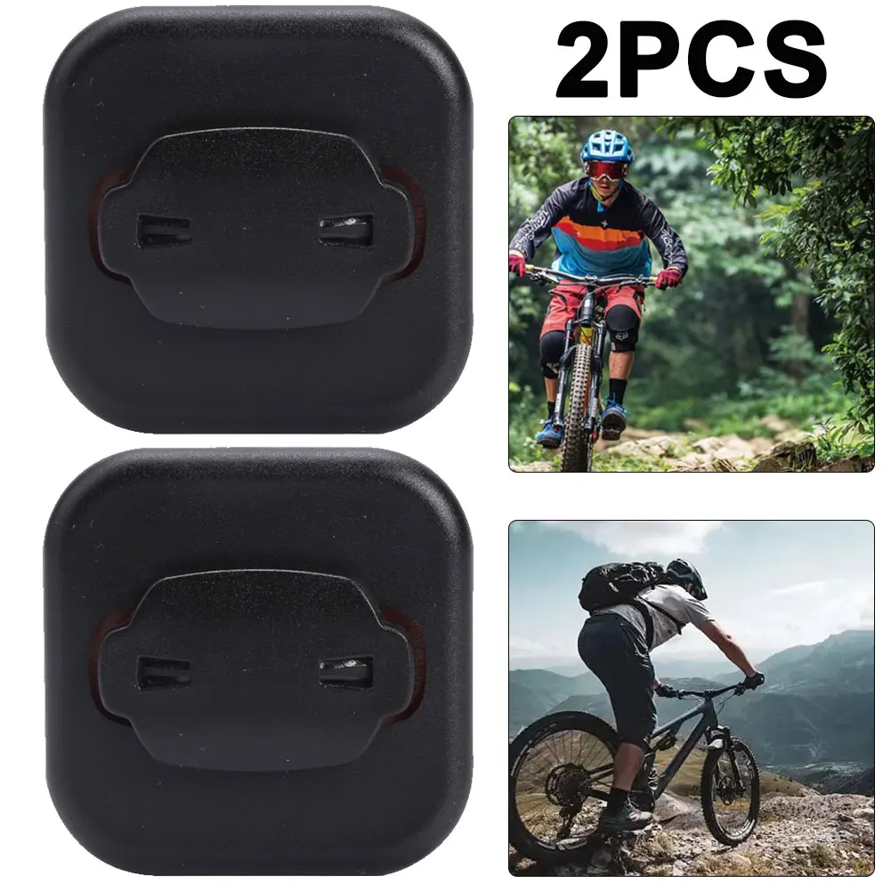 

2Pcs Bicycle Phone Sticker Bike Computer Mount GPS Bracket for Bryton Black