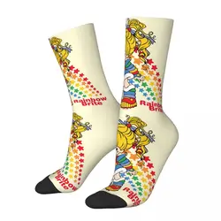 Rainbow Brite Unisex Winter Socks Hiking Happy Socks Street Style Crazy Sock