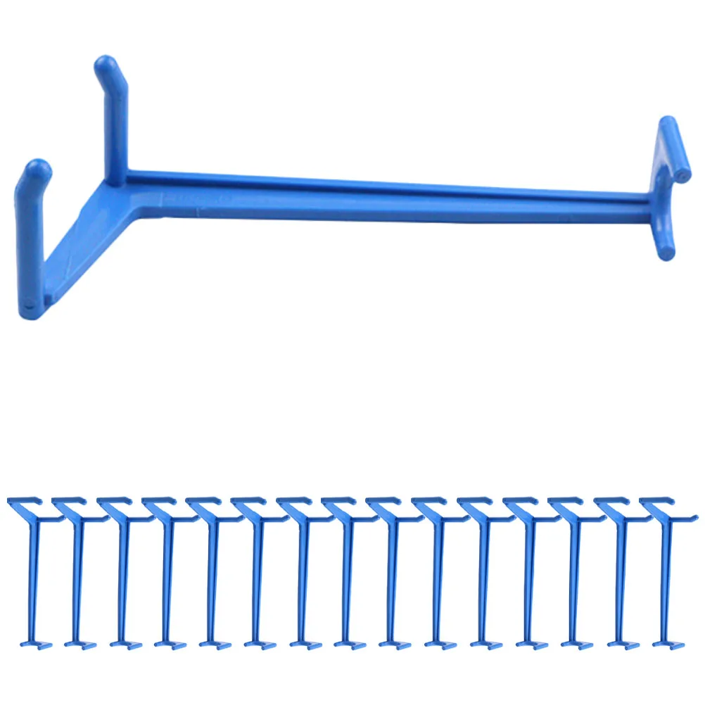 

20pcs Branch Limb Spreaders Blue Durable Plastic Training Clips for Fruit Trees Pear Peach Cherry Bending Tools Garden Support