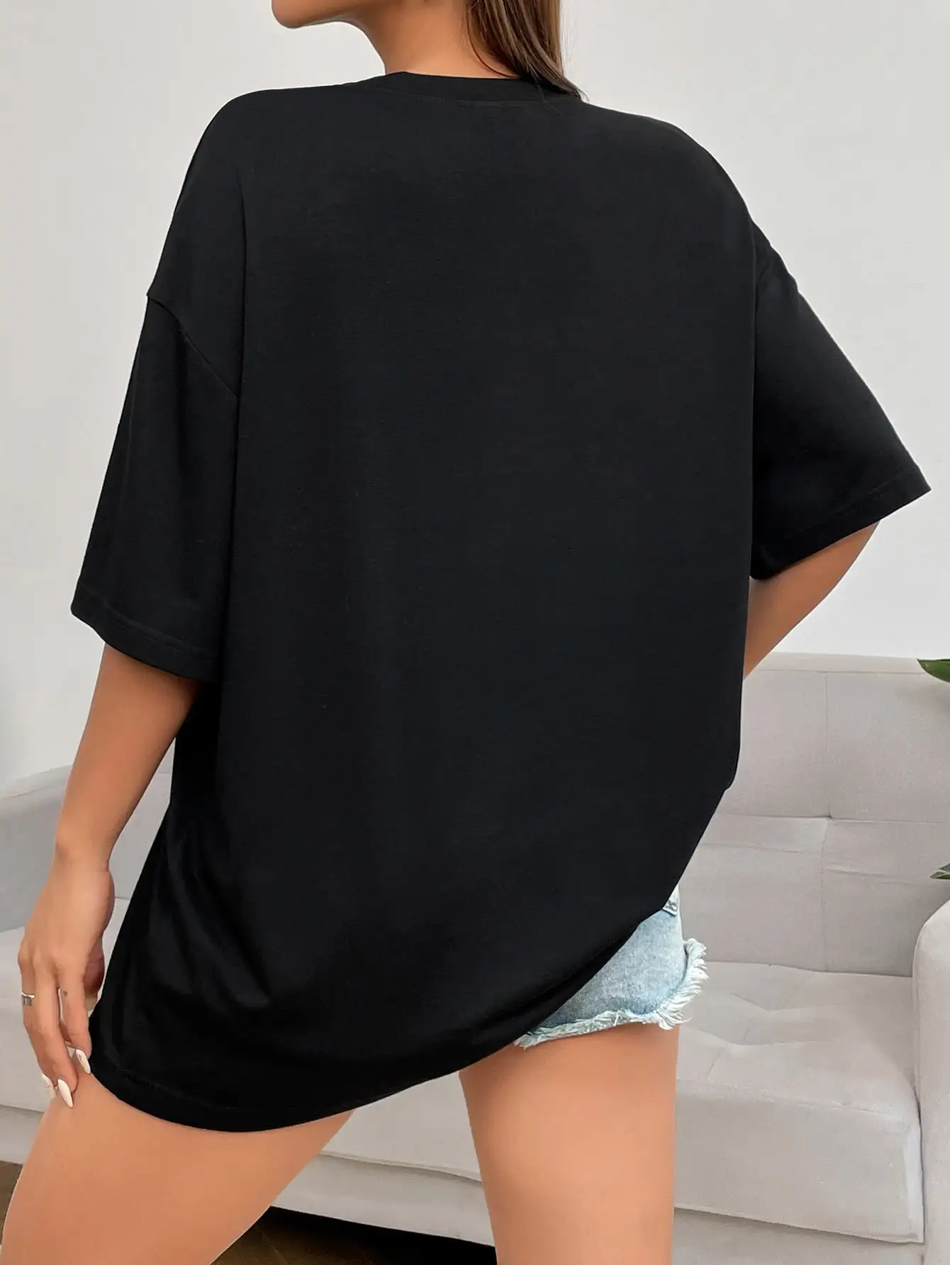 Florida Sunshine State USA City Classic Letter Pattern T-Shirts For Women Loose Oversized Clothing 100% Cotton Streetwear Tshirt