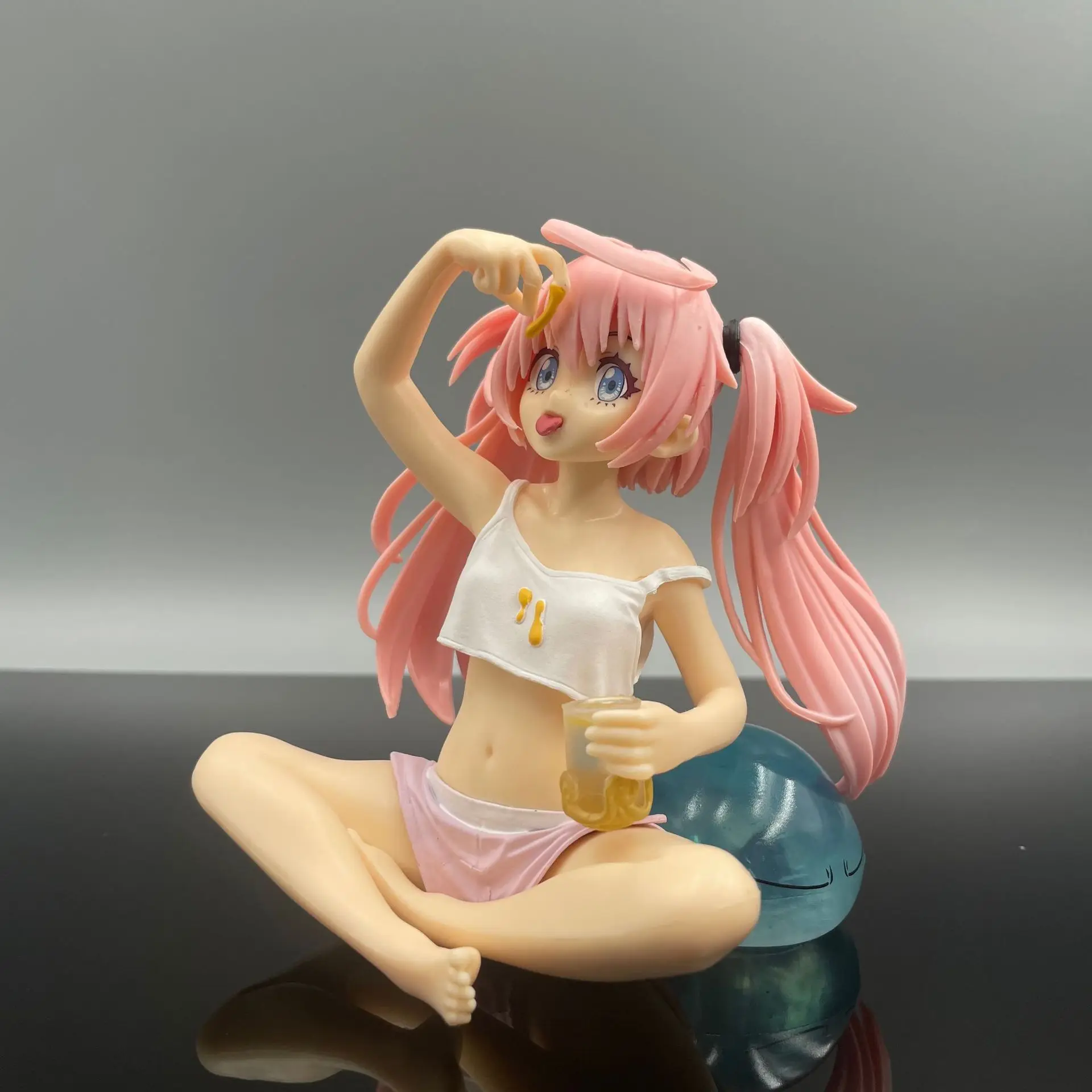 Relax series is about my reincarnation into slime, and Milim boxed figurines are available