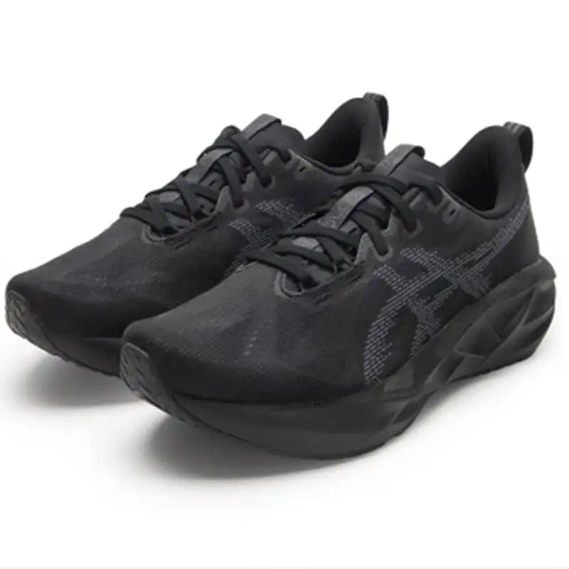 Men ASICS GT-2000 14 All Black Stability Shoes 1011B975-002 Cushion Support Breathable Trainers