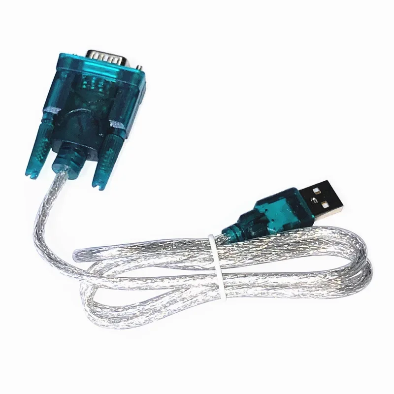 Adaptador de alta calidad USB 2,0 a Serial RS-232, Chipset DB9 de 9 pines, 80cm, Cable RS232 ch340, convertidor WIN10