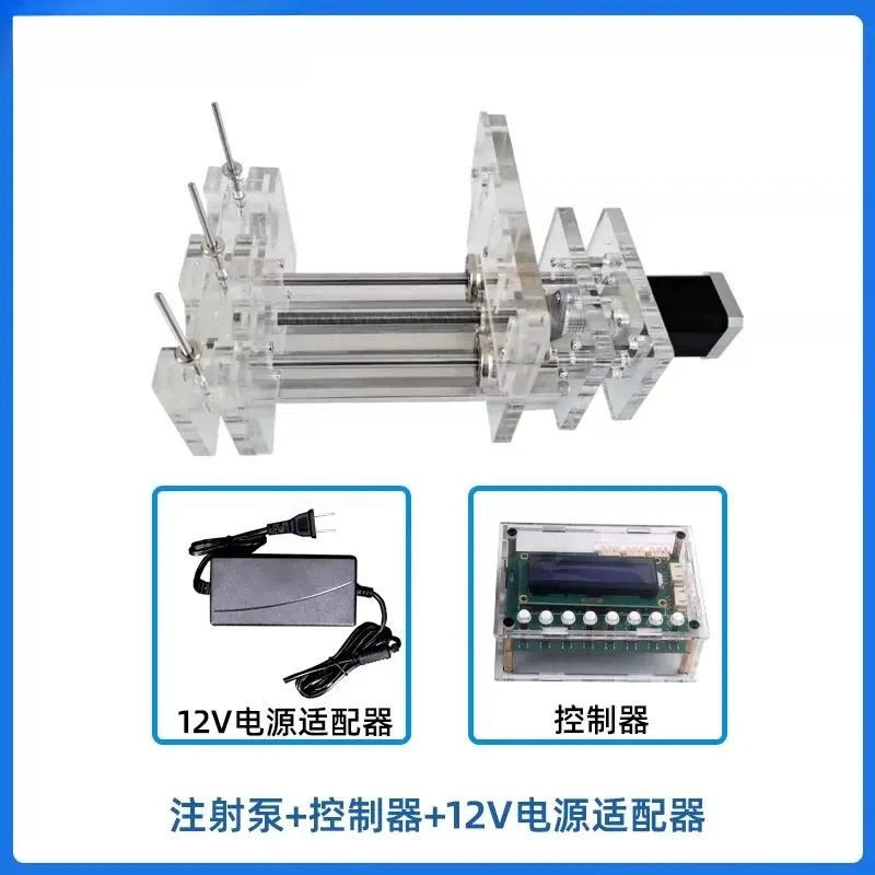 Laboratory Multi-channel Syringe Pump, Dual / Four / Ten Channel, Non-independent Control Sampler, Syringe Not Included