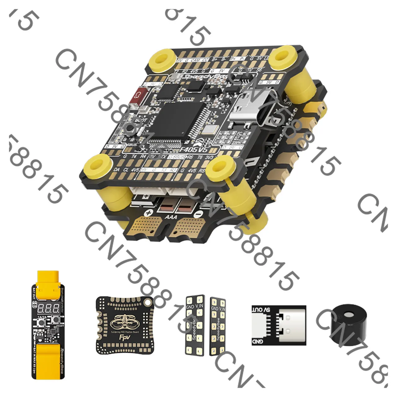4-In-1 ESC 30x30 F405 V5 55A Flying Tower F405 V5 Flight Control OX32 55A