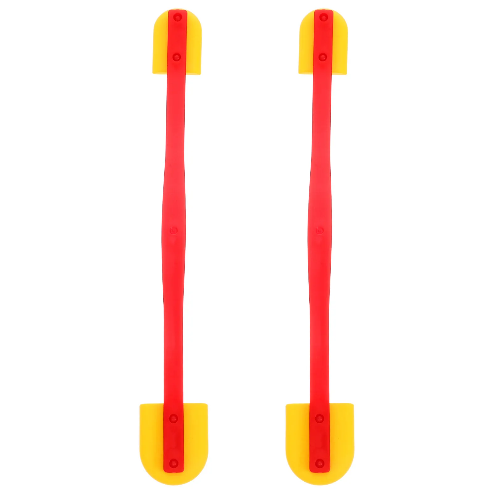 2Set Caulking Scraper Tool Kit Rubber Finishing Spatulas Detachable Blades Ergonomic Design Kitchen Bathroom