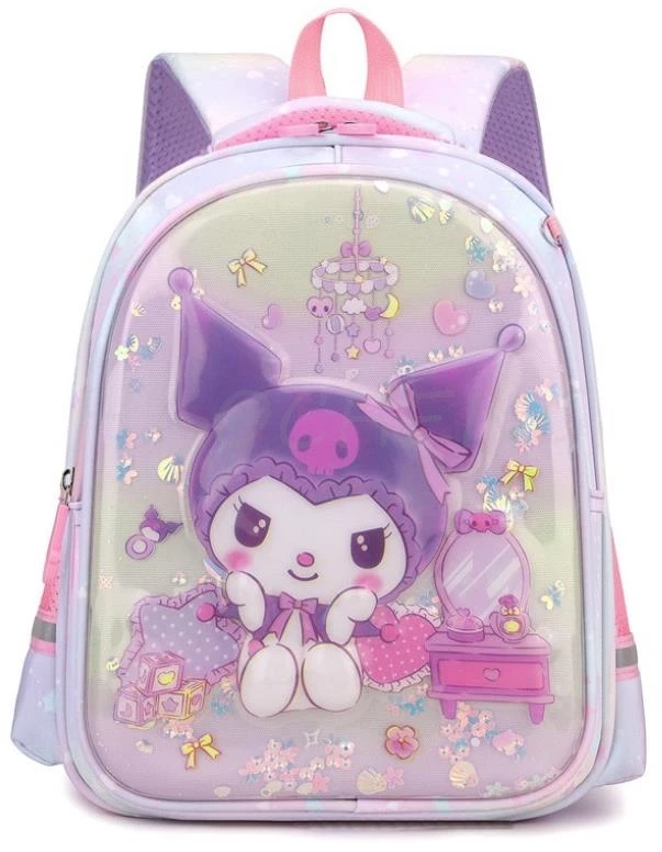 Lovely Kuromi Melody Child Schoolbag Cartoon Middle And Senior Classes Backpack Primary School Student Weight-reducing Backpack