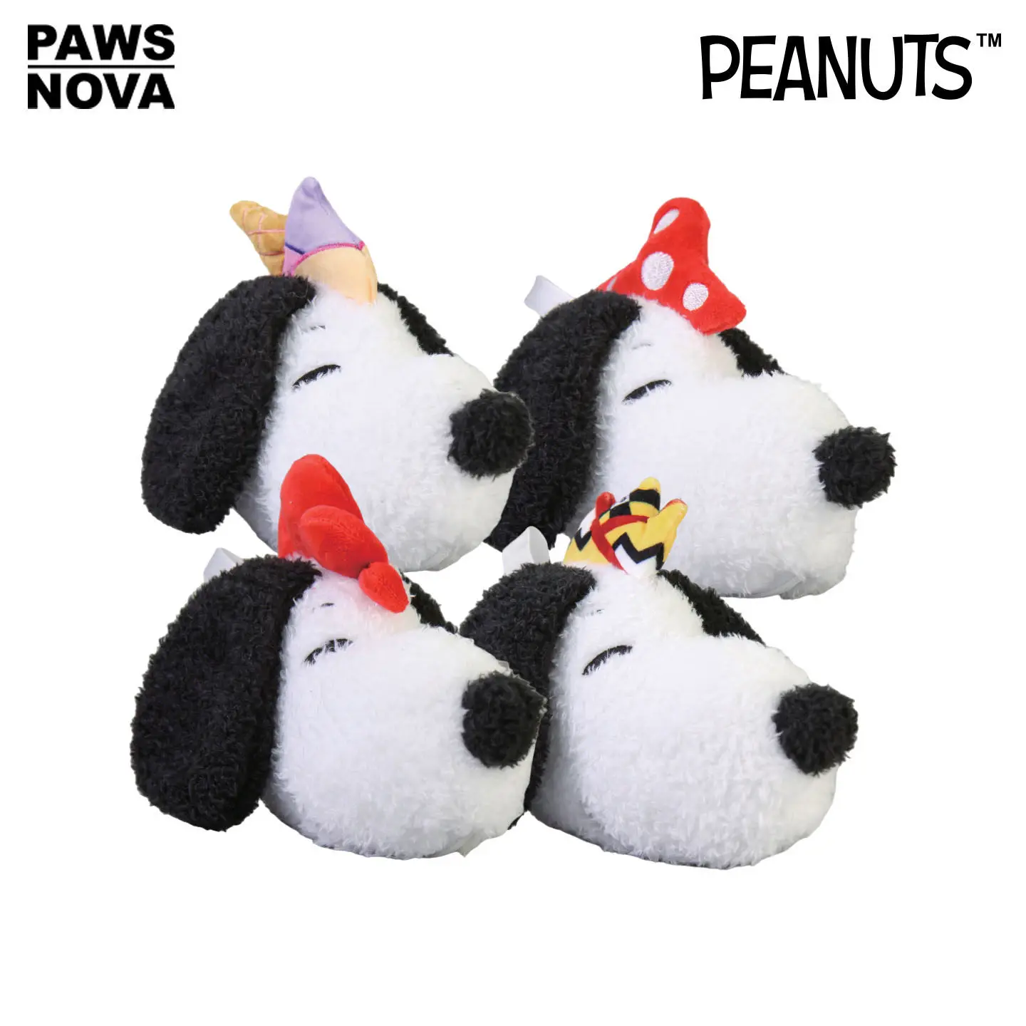 

PEANUTS 75th Anniversary Coin Purse, SNOOPY Artist Series Plush Zipper Wallet, Cute Collectible Pouch for Cash Coins, Gift