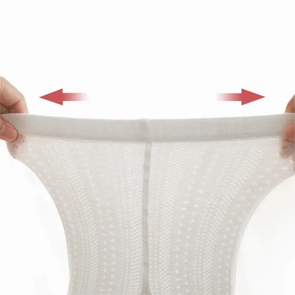 طفل جوارب طويلة الفتيات رقيقة نمط جوفاء شبكة طماق 0-12T أطفال جوارب طويلة الرقص الأبيض #6