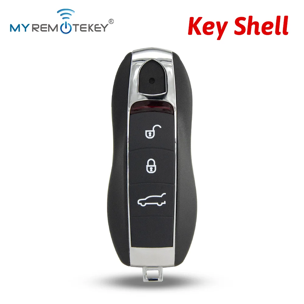 MYREMOTEKEY Smart-Fernbedienungsgehäuse mit Klinge und 3 Tasten für Porsche Panamera 2010-2015 KR55WK50136 – Detail 1