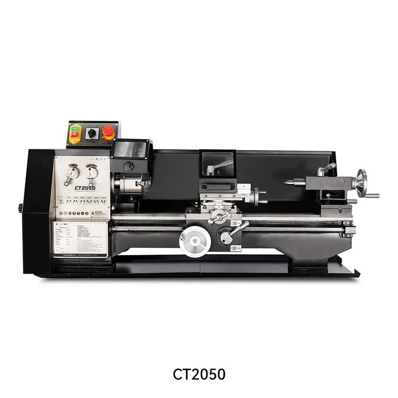 CT2050 Lathe High-Precision Home Lathe for Metal/Woodworking and Model Aircraft/Watch Parts Manufacturing (Customized)