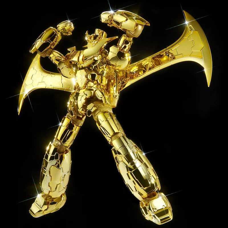 BANDAI ORIGINAL HG 1/144 LIMIT 50TH INFINITY MAZINGER Z ELECTROPLATURA COR Dourada KIT DE MONTAGEM ACÇÃO Brinquedo FIGURES PRESENTE