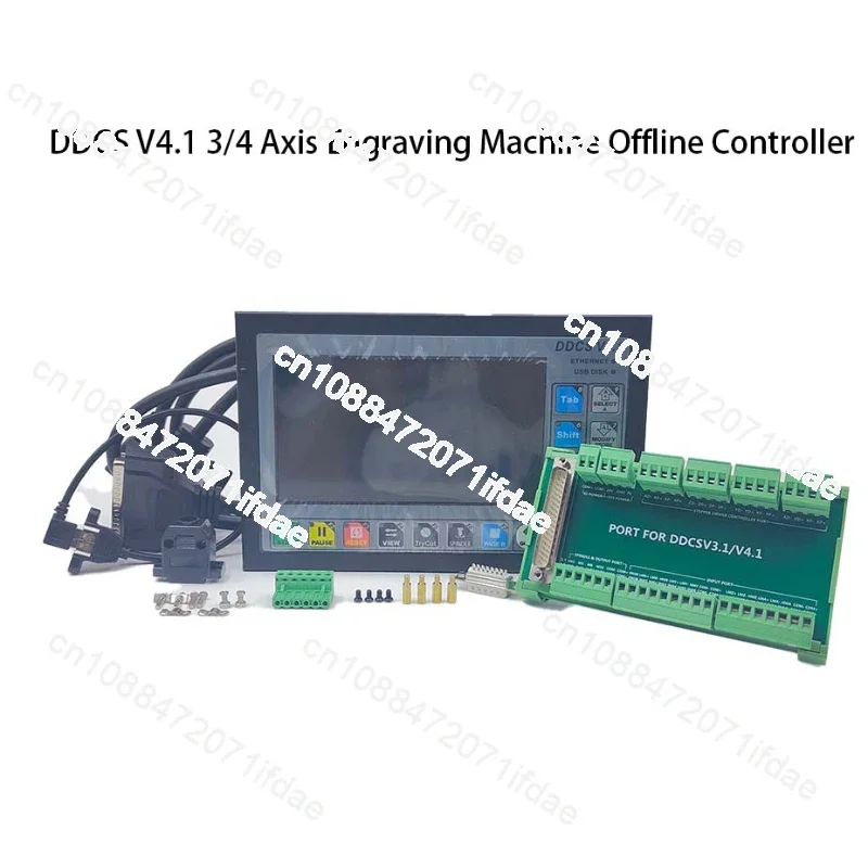 DDCSV4.1 DDCSV3.1 CNC Offline Motion Control System Motor Motion Controller Instead Of Mach3 Motion Control System Metal Housing