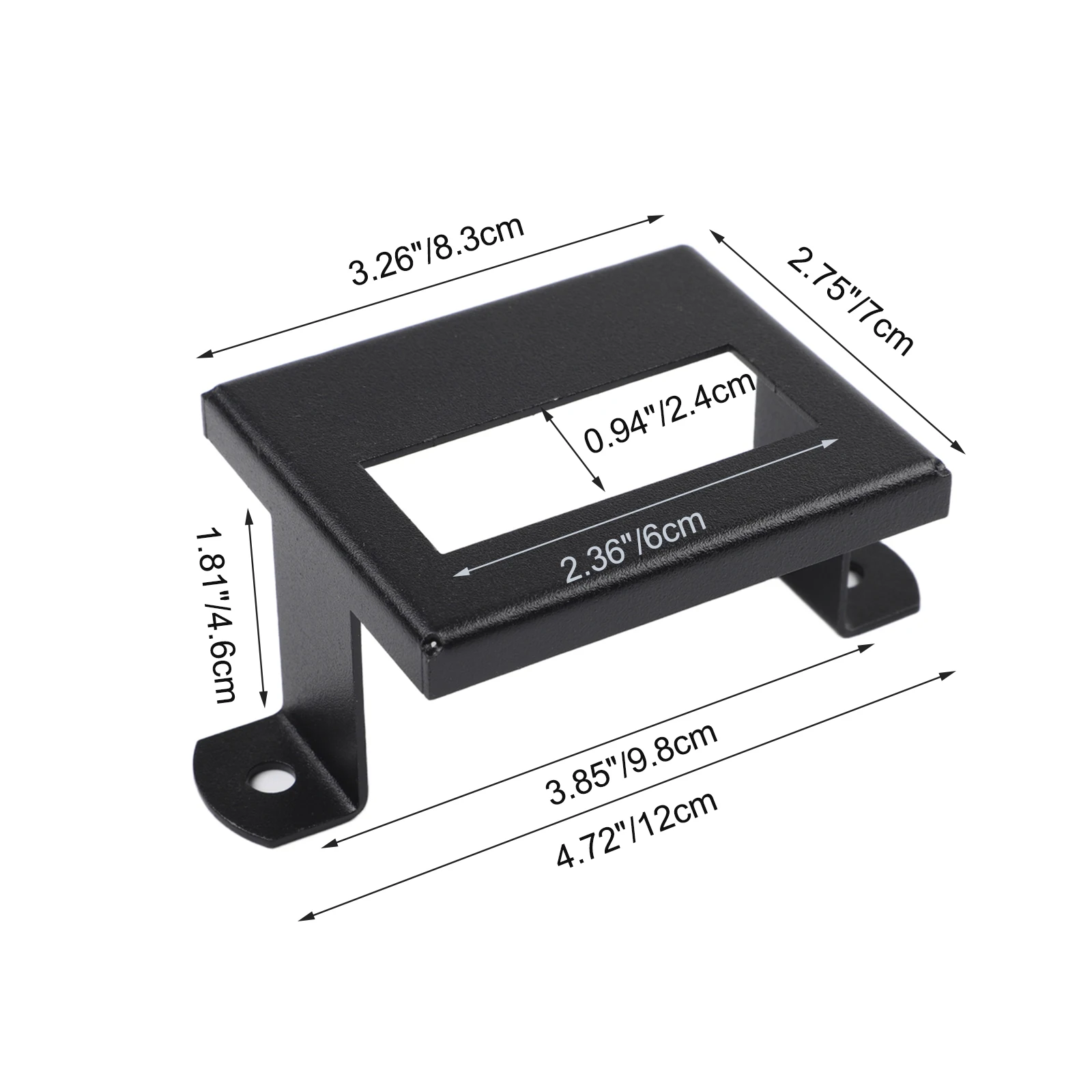 Bumper Trim Guard 3.2inch*2.7inch Detection Protector Easy for snap-on Installation Seamless Fit Weather Resistant Finish