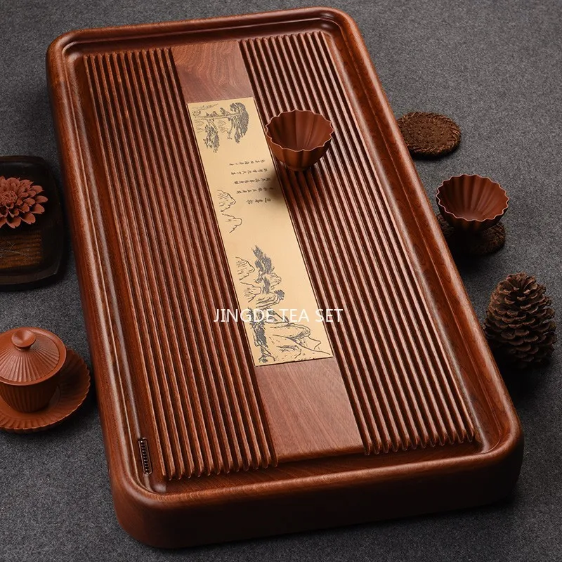Rosewood Tea Tray, High-end Household Solid Wood Large Tea Table, Kung Fu Tea Set, Electric Wood TeaSea Tray