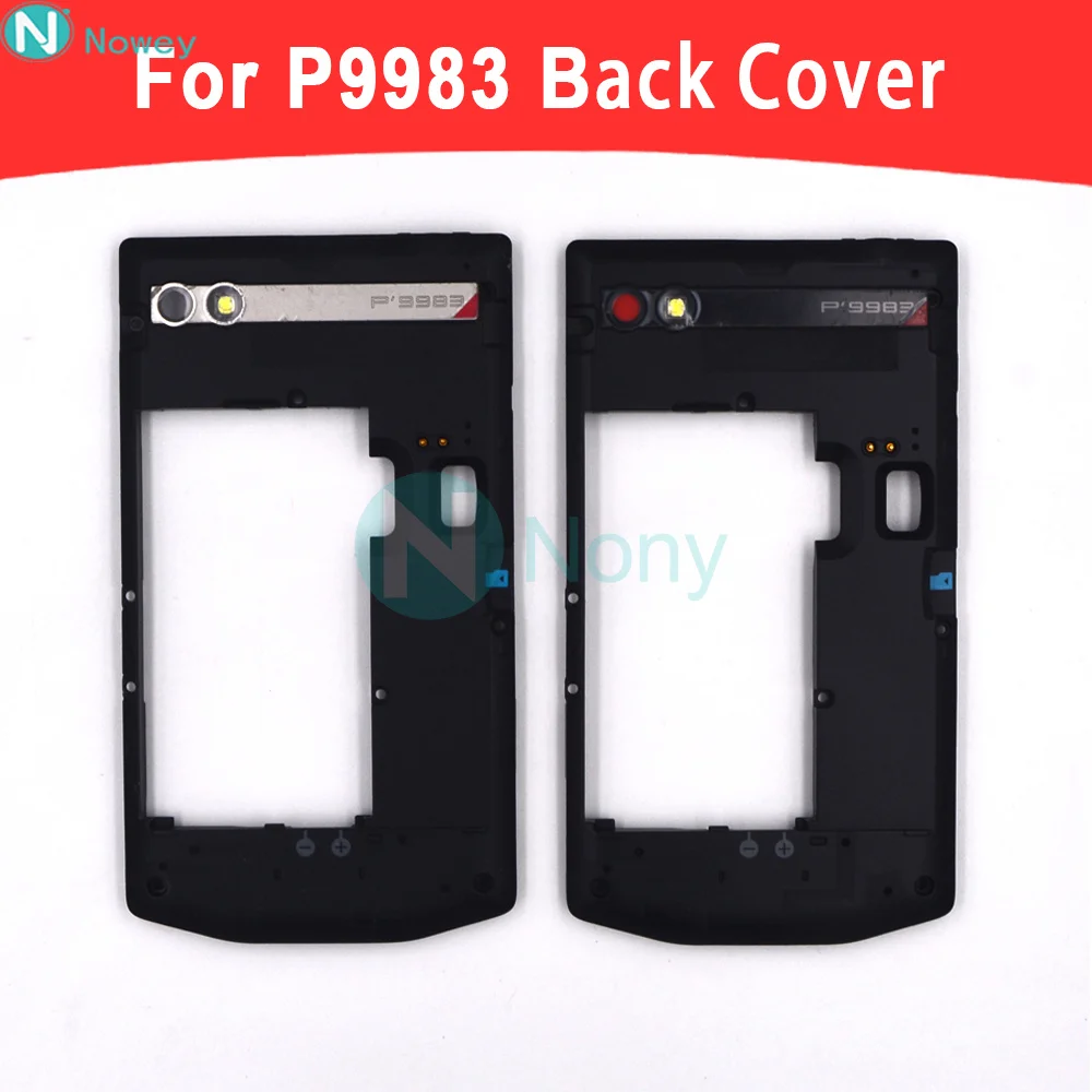 Nowey P9983 Housing For BlackBerry Porsche Design P'9983 Mobile Phone Middle Frame Cover Case Replacement Parts