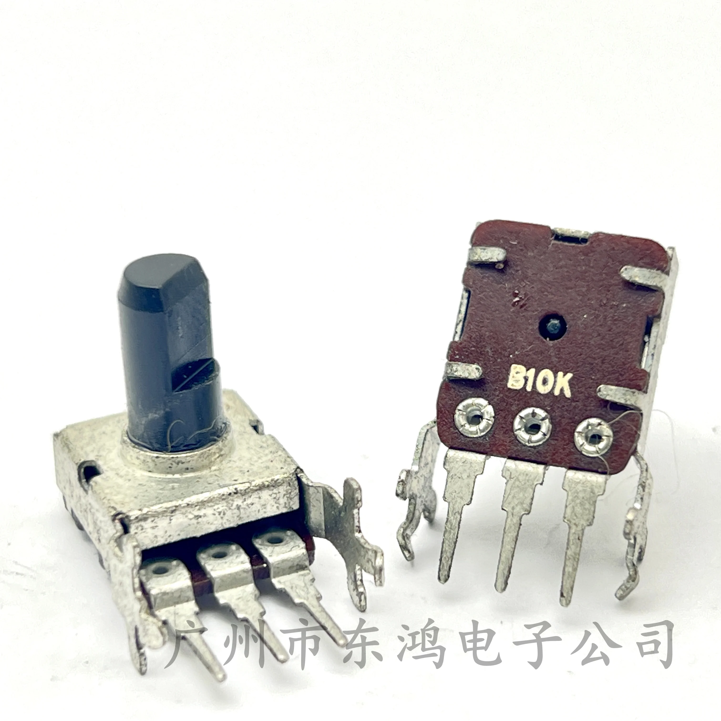 1 pcs Taiwan ALPHA 12 type 3-pin B10K rotary Potentiometer shaft length 13mm