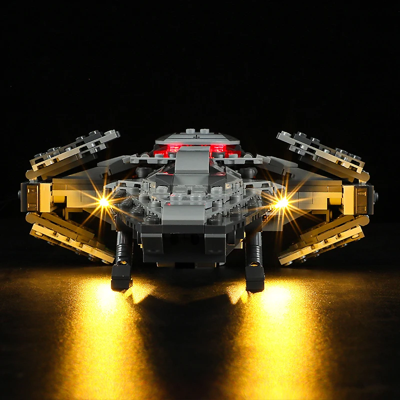 DIY LED Light Kit For LEGO 75383 Infiltrator (Only LED Light,Without Blocks Model)