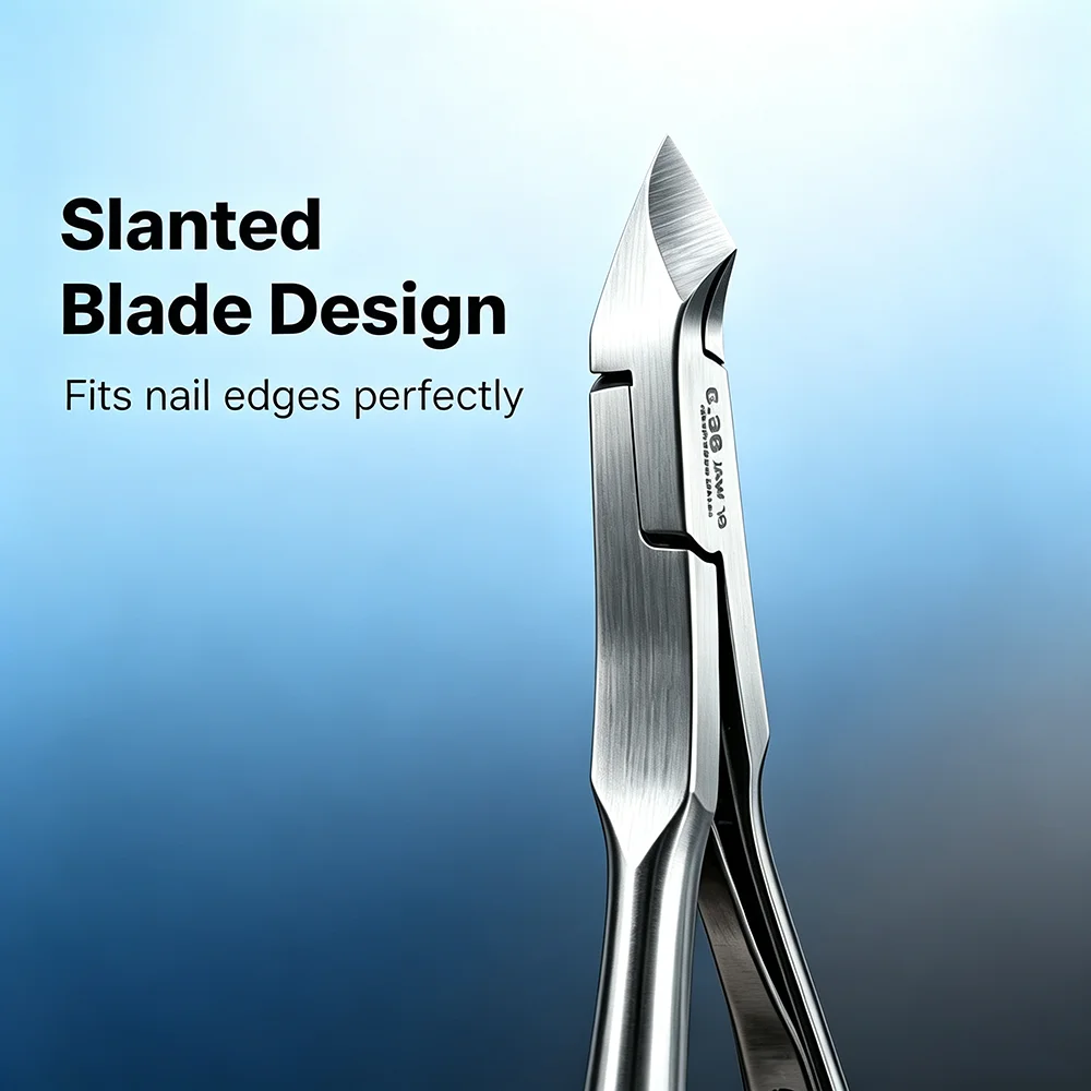 Cuticle Nipper Personal Care Tools Nail Exfoliator, Salon Quality 7mm Full Jaw Dead Skin Remover Manicure Tool