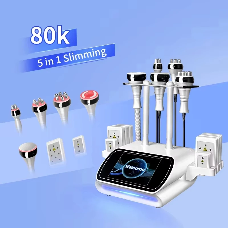

7-in-1 80K Vacuum Cavitation Fat Removal Machine Skin Tightening Slimming Weight Loss And Fat Burning Device for Beauty Therapy