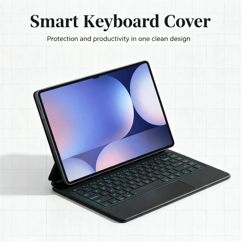 Backlit Bluetooth Keyboard Cover For Galaxy Tab S8 Ultra S9 Ultra S10 Ultra 14.6