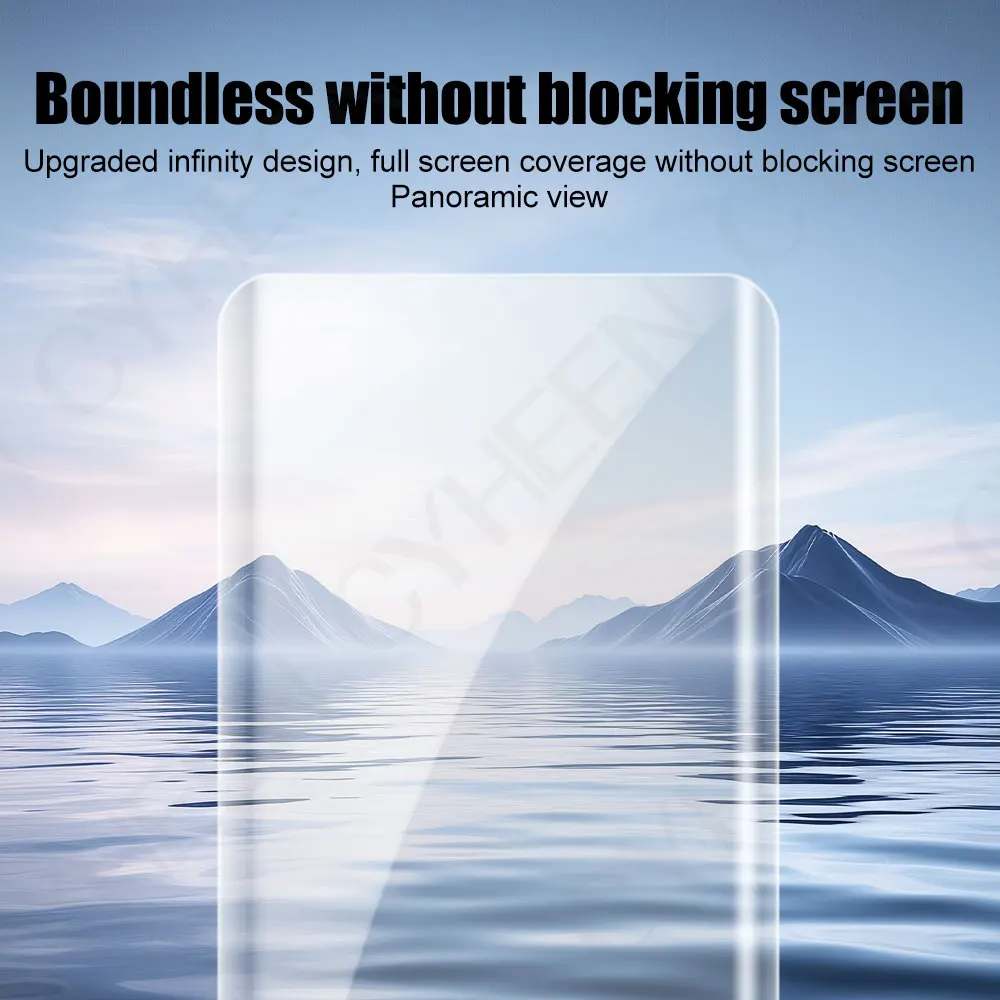 3/2/1 Pcs Not Glass protective film for OPPO Reno 12 UV light curing film 11 phone screen protector 10 Find X8 Pro X7 X6 X5 Pro