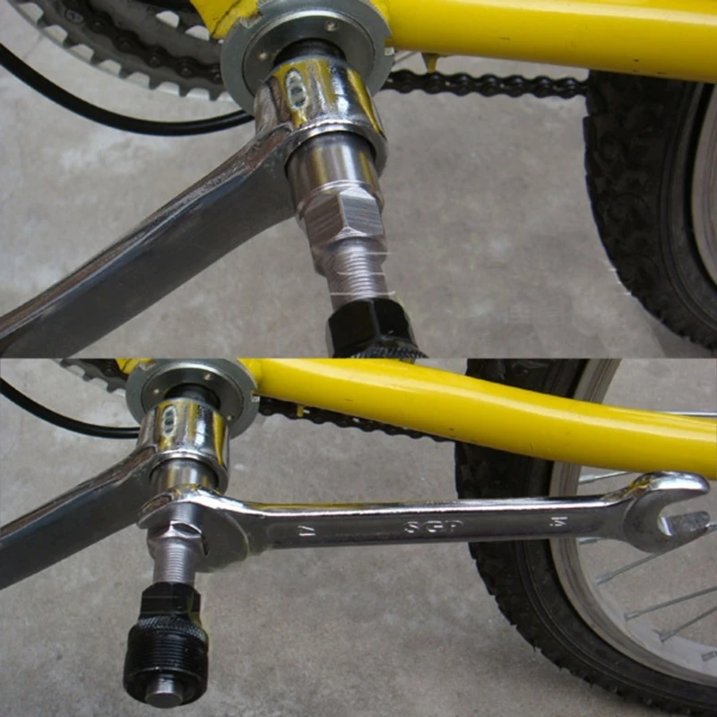 

Профессиональный инструмент для ремонта велосипедов, съемник шатунов из углеродистой стали с нескользящей ручкой