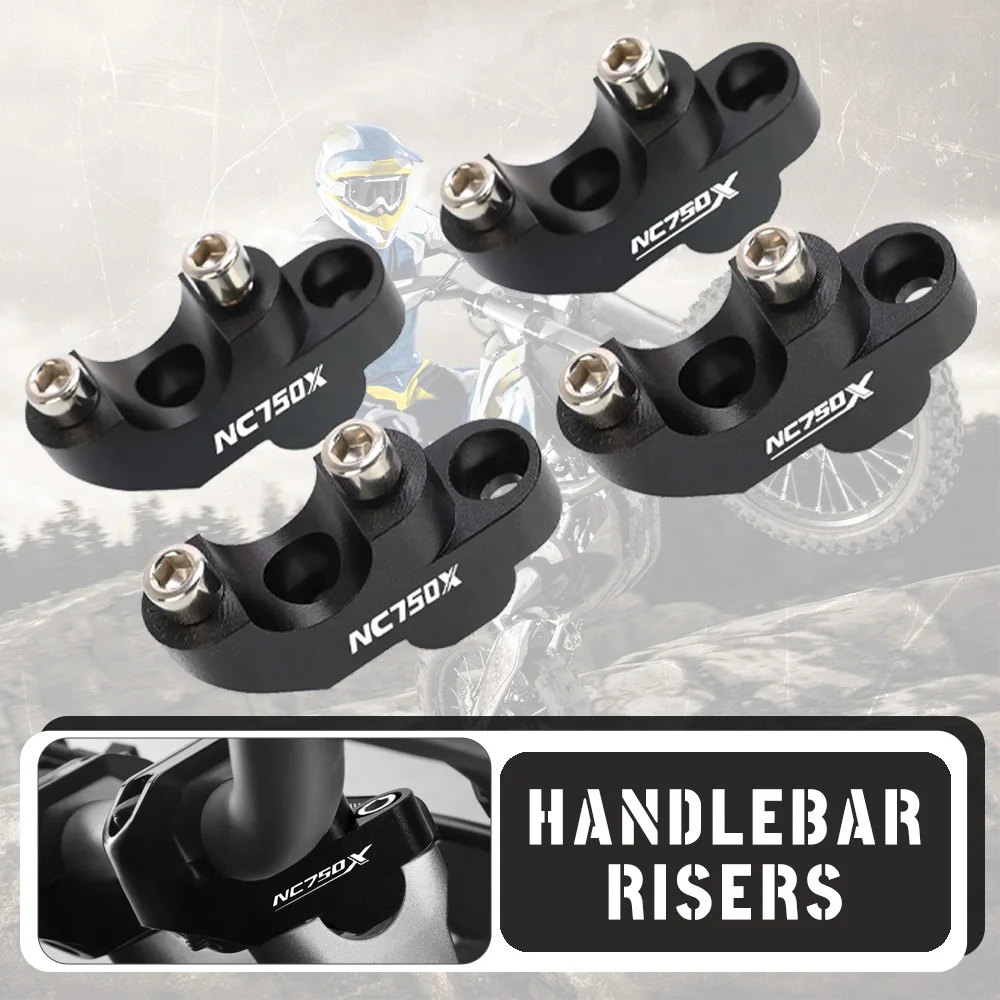 2026 Handlebar Riser Lifting Handlebar Clamp For Honda NC750X NC750 NC 750 X 2014 - 2017 2018 2019 2020 2021 2022 2023 2024 2025