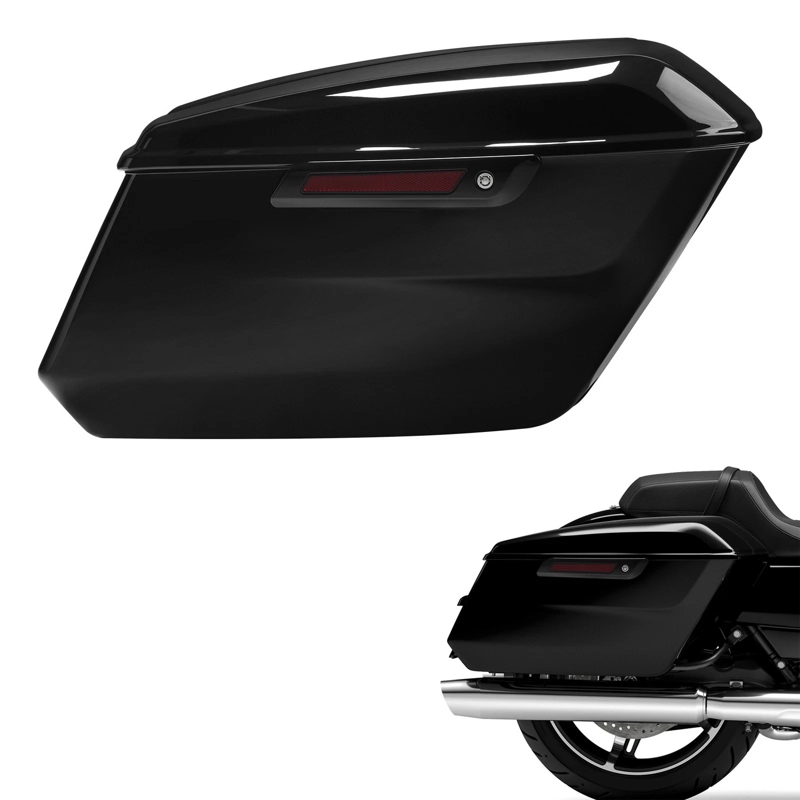 

Motorcycle Hard Saddle Bags Saddlebags For Harley CVO Road Glide Street Glide FLTRX FLHX 2023-2025