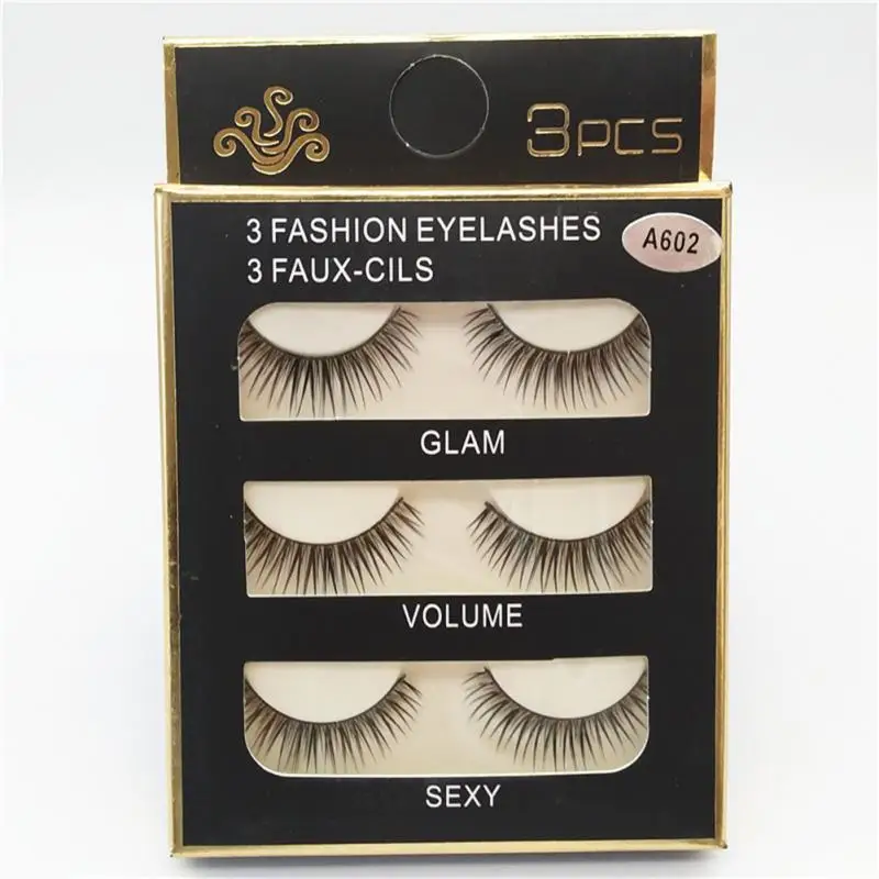 Cruelty-free Fluffy Natural Thick Volume Lashes For Special Occasions Thick Volume Lashes High-quality Instant Glam Comfortable