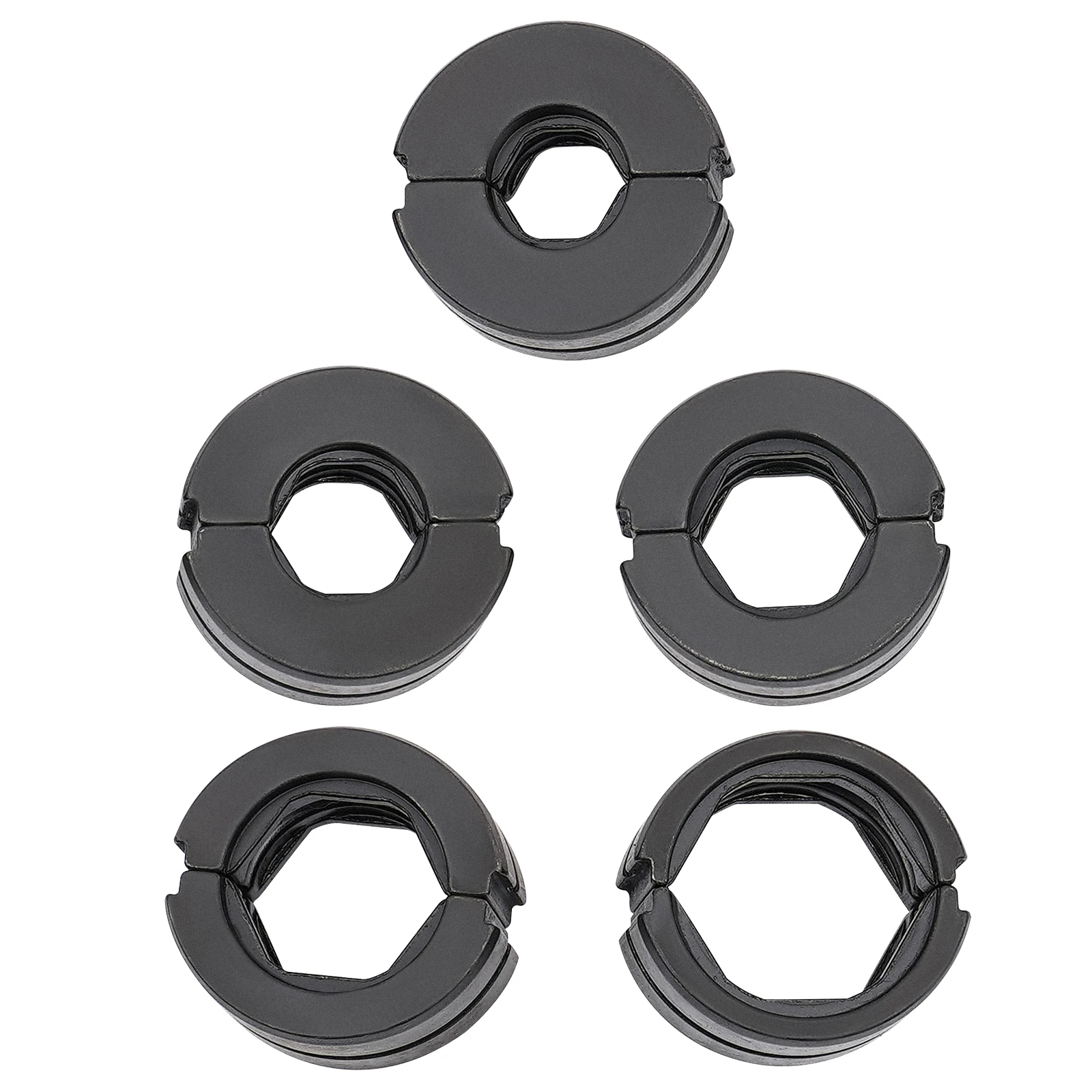 M12, M15, M18, M22, M28 Crimpwerkzeug-Set für Kupferrohre, 5-teiliges M-Typ Pressfitting-Set für Crimpzangen, Legierungsstahl 40Cr (41Cr4) Presswerkzeug-Kit – Detail 2