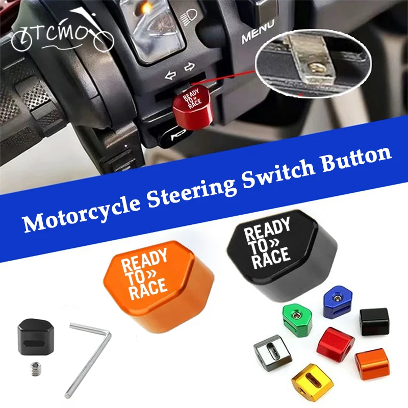 

For KTM Ready To Race RC200 390 Duke 200 250 390 690 790 890 1290 Motorcycle Accessories Turn Signal Switch Button Keycap